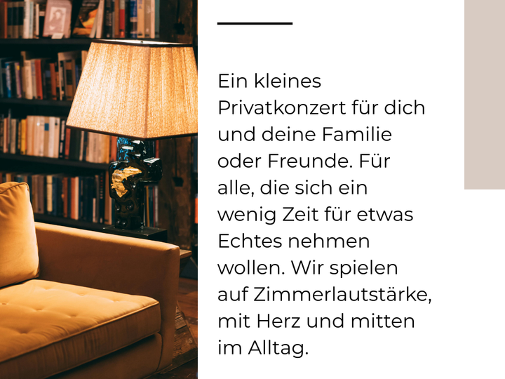 Album Foto Livestream | Live statt Playlist - Blues, Jazz - für Ihr Event buchen